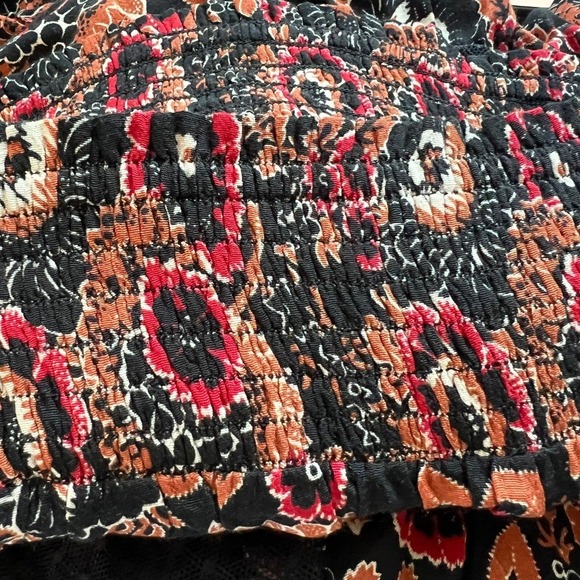 NEW Anthropologie Floral Print 2 Piece Maxi Skirt Set Bohemian Women's Size 12 - Picture 11 of 11